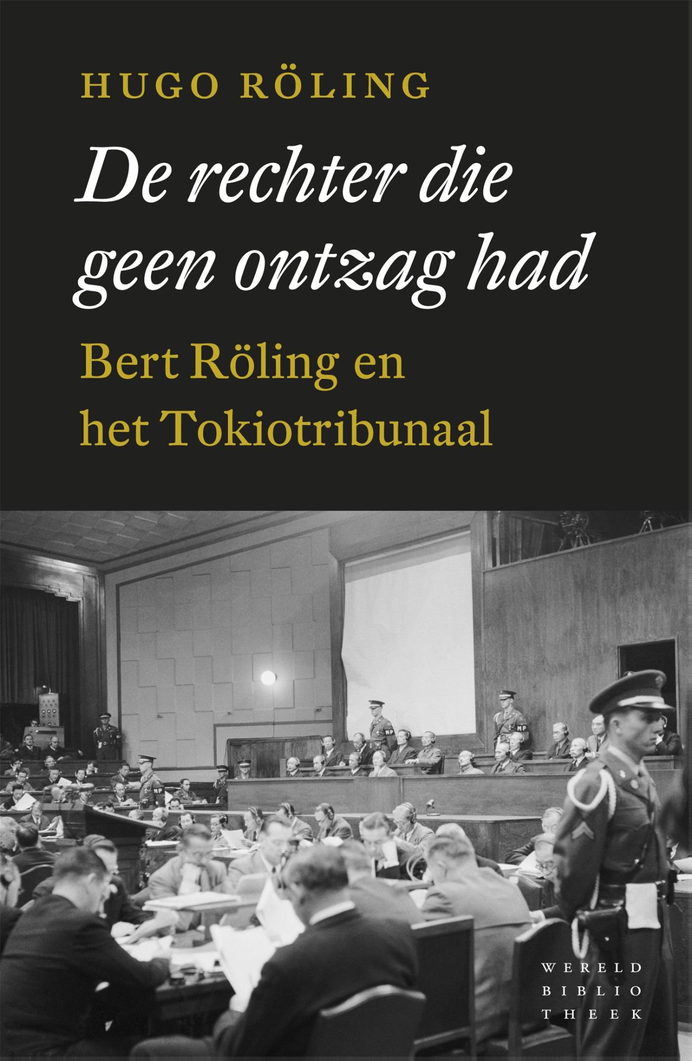 Omslag van De rechter die geen ontzag had