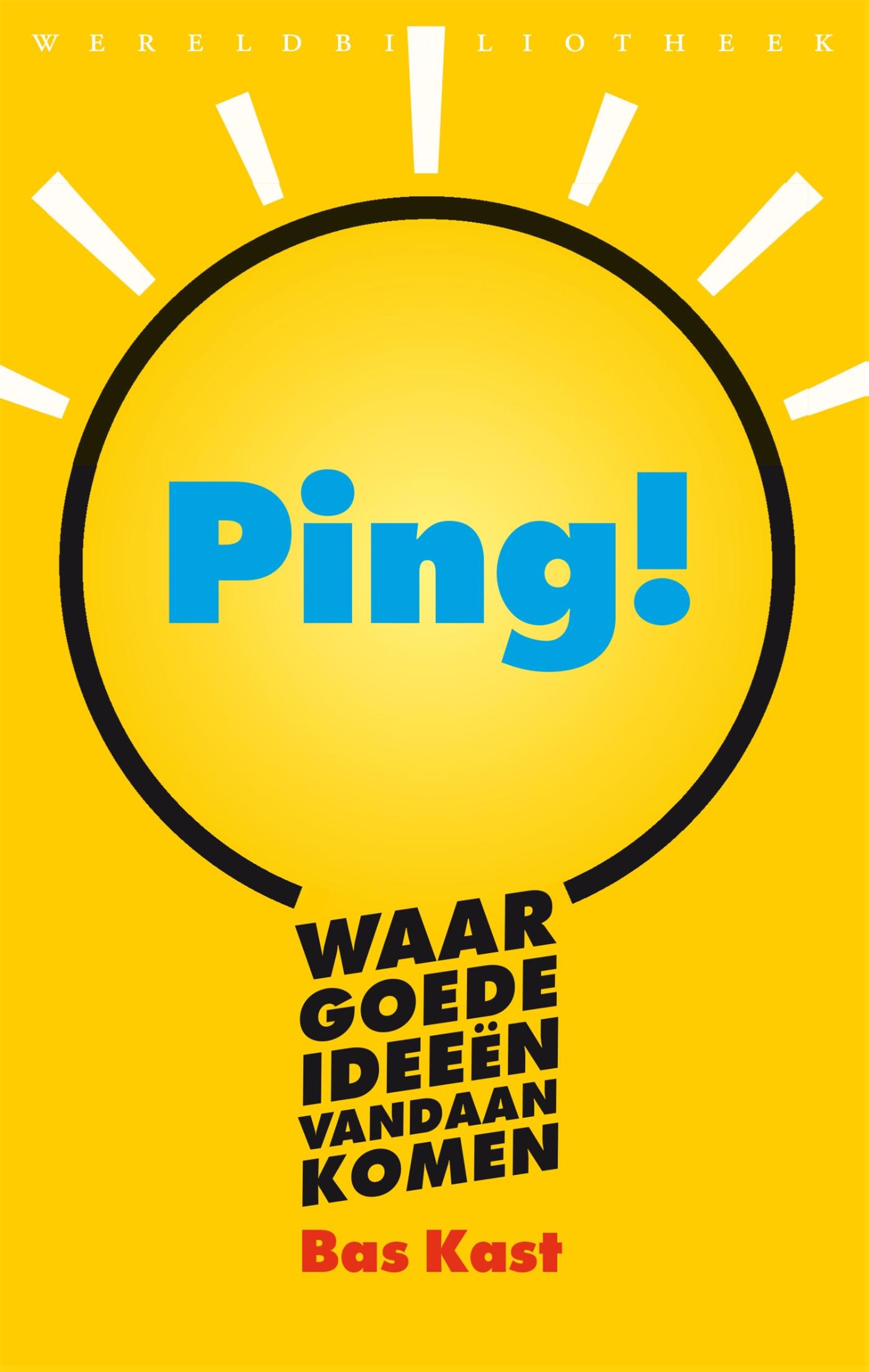 Omslag van Ping! waar goede ideeën vandaan komen