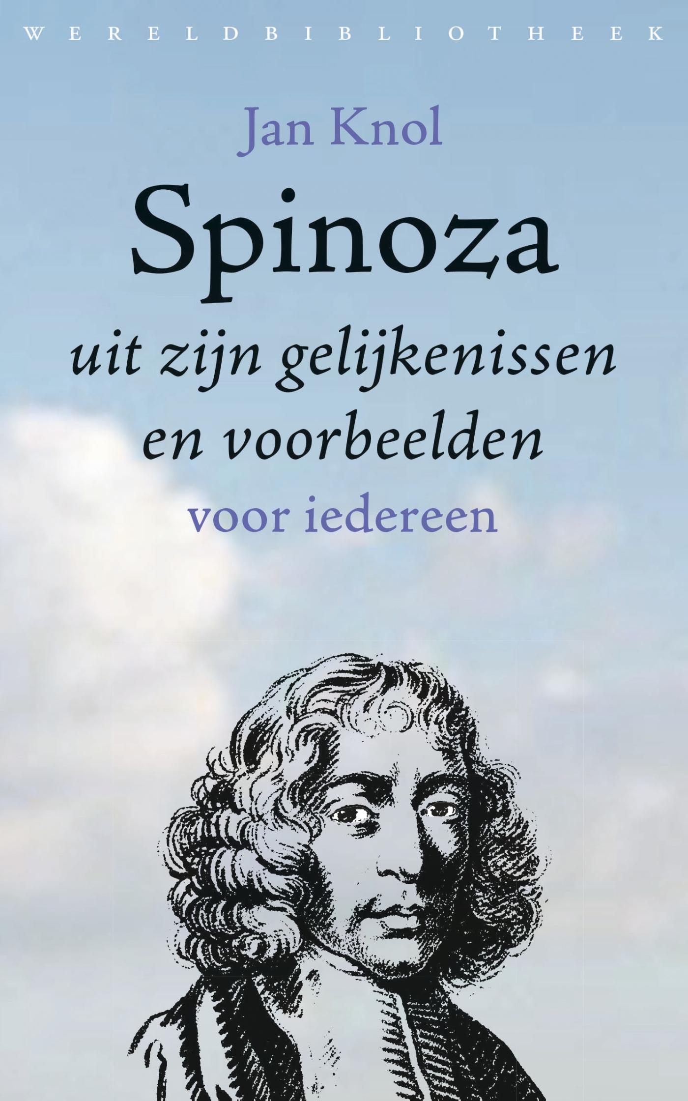 Omslag van Spinoza uit zijn gelijkenissen en voorbeelden