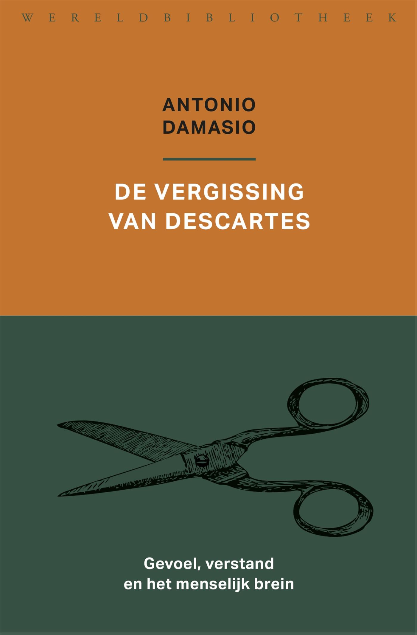 Omslag van De vergissing van Descartes