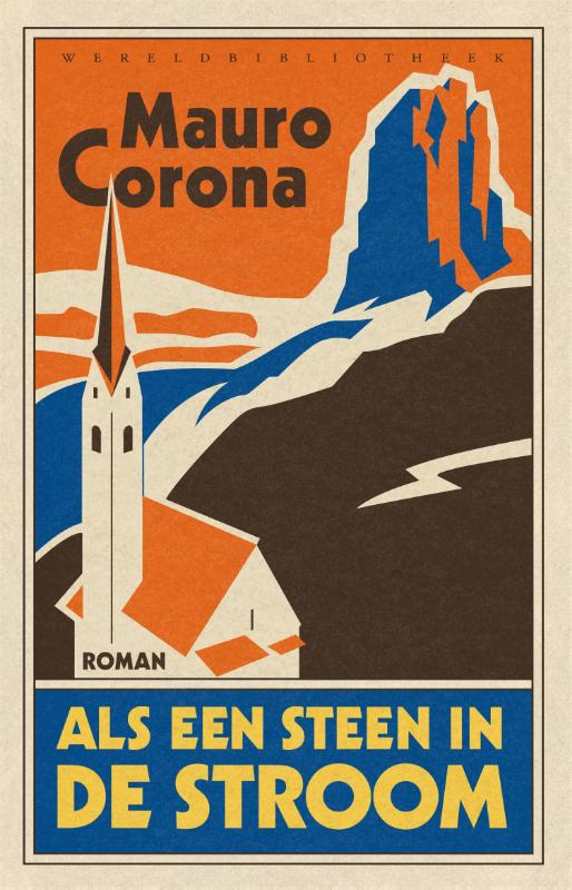 Omslag van Als een steen in de stroom