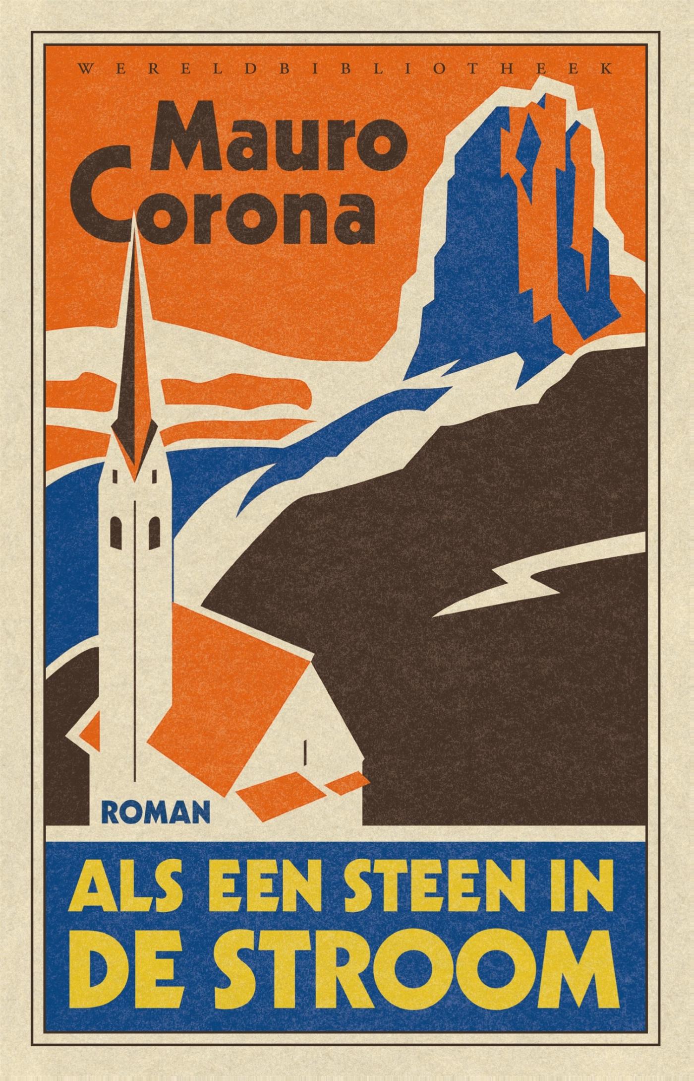 Omslag van Als een steen in de stroom