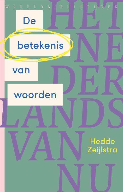 Omslag van De betekenis van woorden