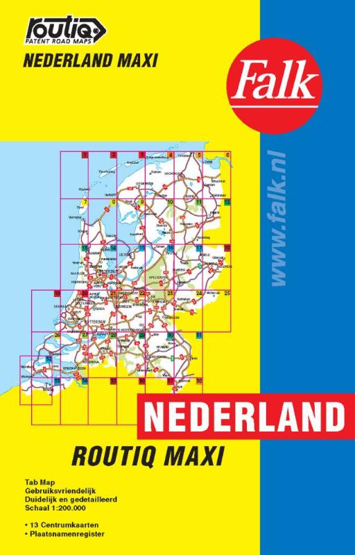 Omslag van Falk Routiq Maxi Nederland