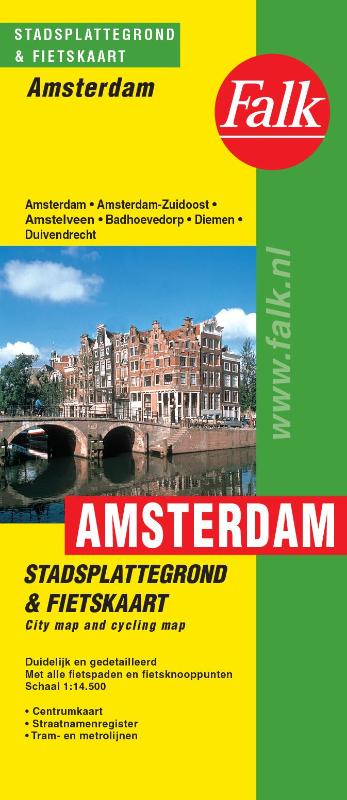 Omslag van Amsterdam plattegrond