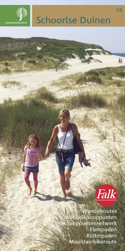 Omslag van Wandelkaart 14 Schoorlse Duinen