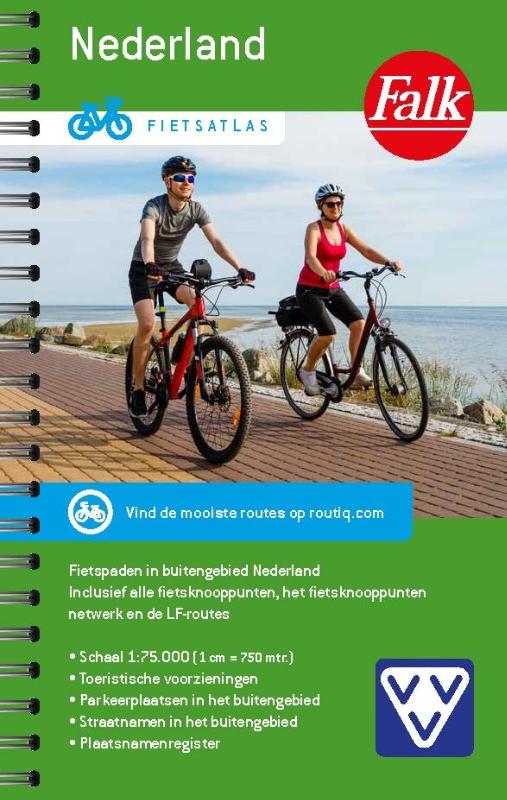 Omslag van Falk VVV fietsatlas Nederland