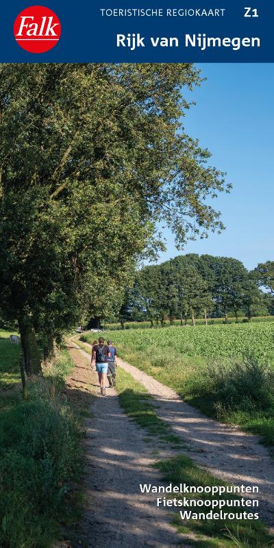 Omslag van Falk Regiokaart Rijk van Nijmegen