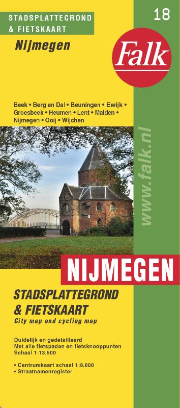 Omslag van Nijmegen plattegrond