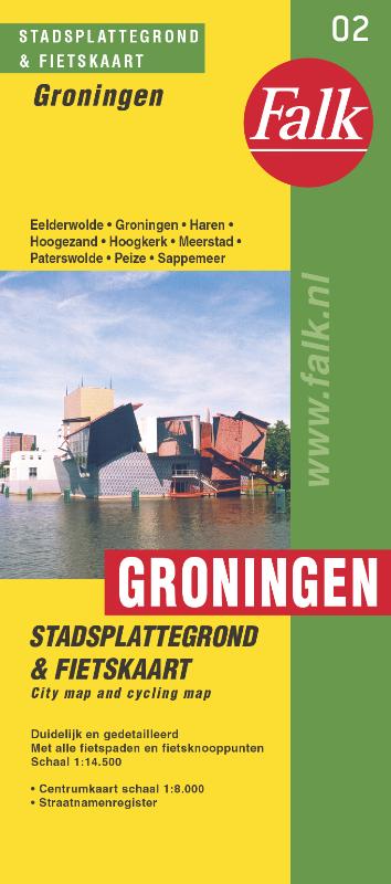 Omslag van Groningen plattegrond