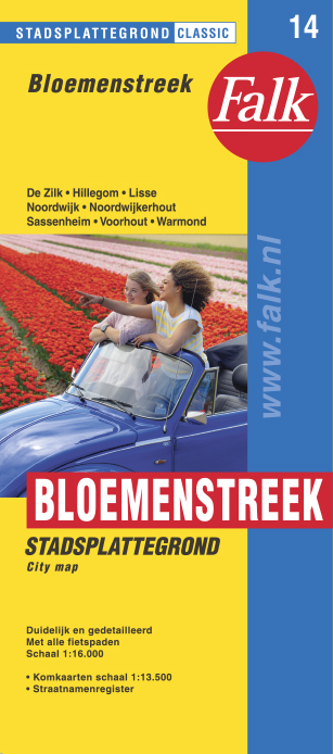 Omslag van Toeristenkaart bollenstreek