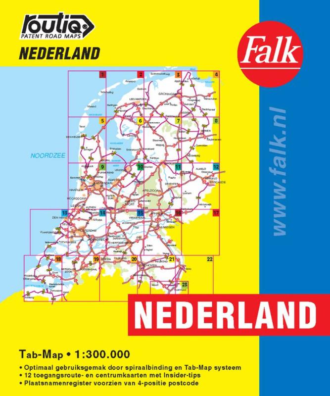 Omslag van Routiq Nederland Tab Map
