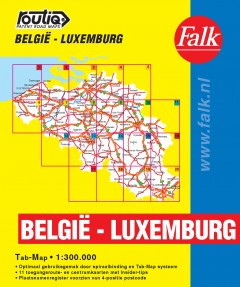 Omslag van Routiq Belgie / Luxemburg tab map