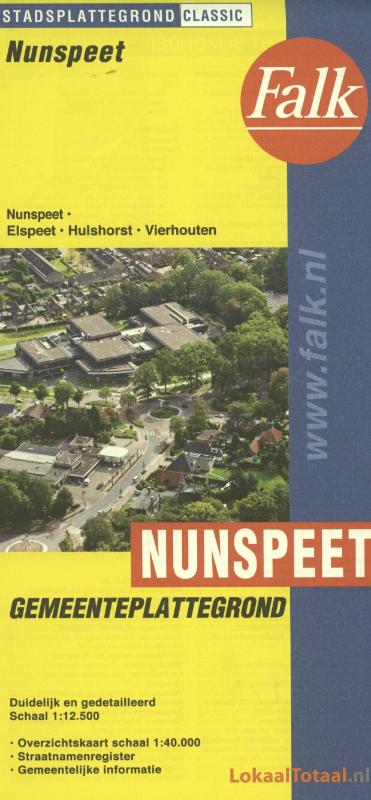 Omslag van Nunspeet stadsplattegrond