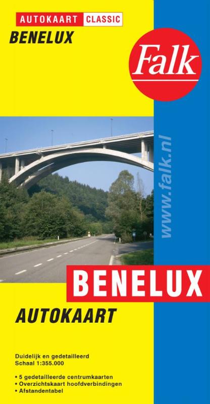 Omslag van Benelux autokaart classic