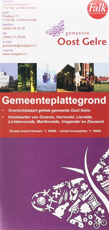 Omslag van Oost Gelre plattegrond