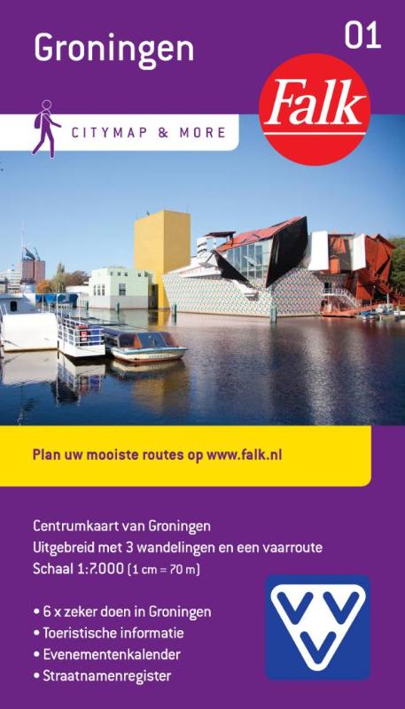 Omslag van Falk citymap Groningen