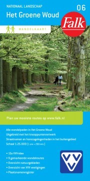 Omslag van Falk VVV wandelkaart 06 Het Groene Woud