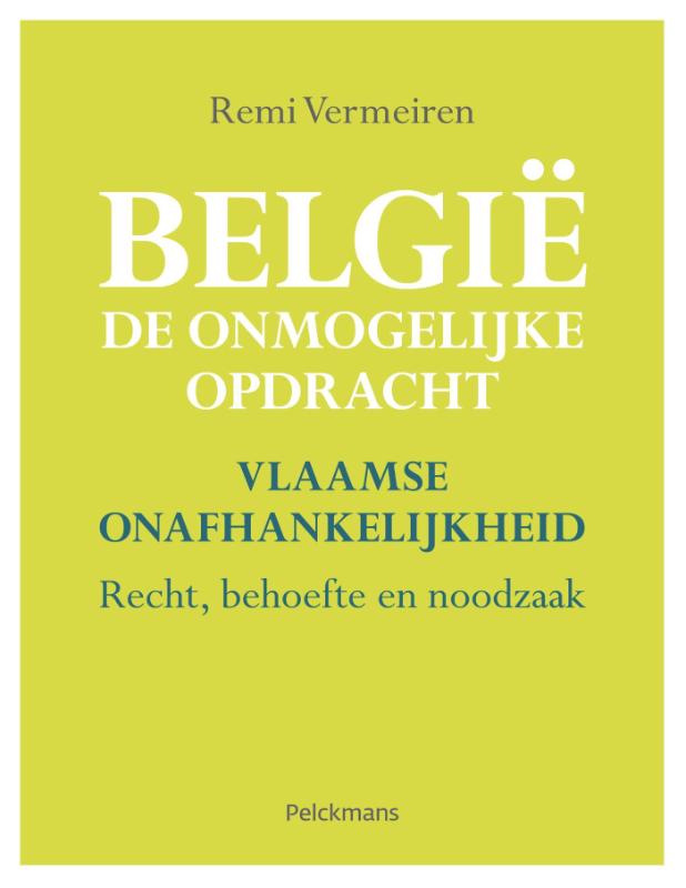 Omslag van Belgie, de onmogelijke opdracht