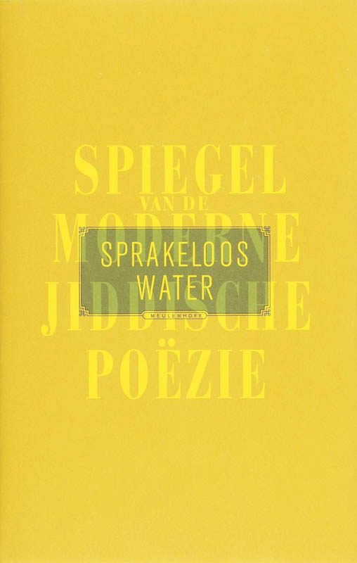 Omslag van Sprakeloos water