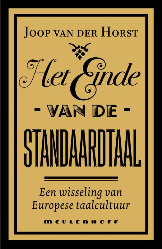 Omslag van Het einde van de standaardtaal