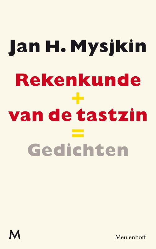 Omslag van Rekenkunde van de tastzin, gevolgd door sprkls, gldls