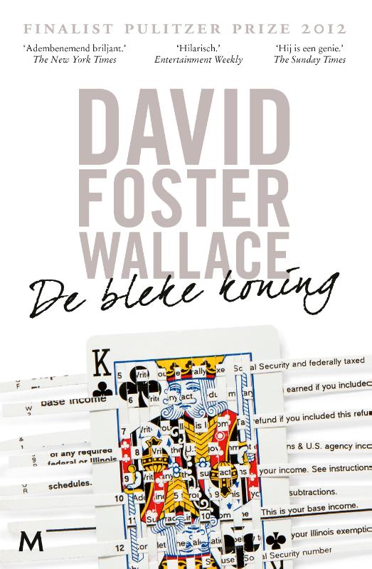 Omslag van De bleke koning