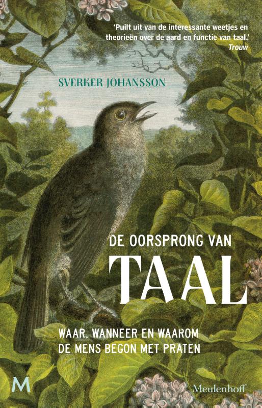 Omslag van De oorsprong van taal