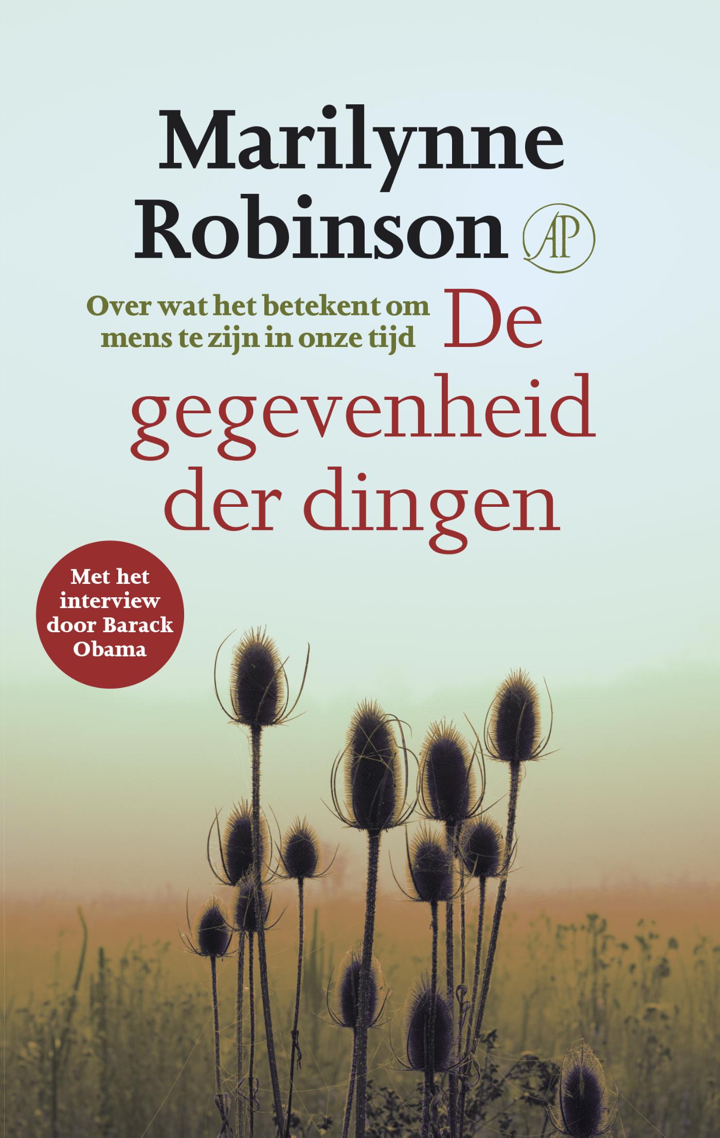 Omslag van De gegevenheid der dingen