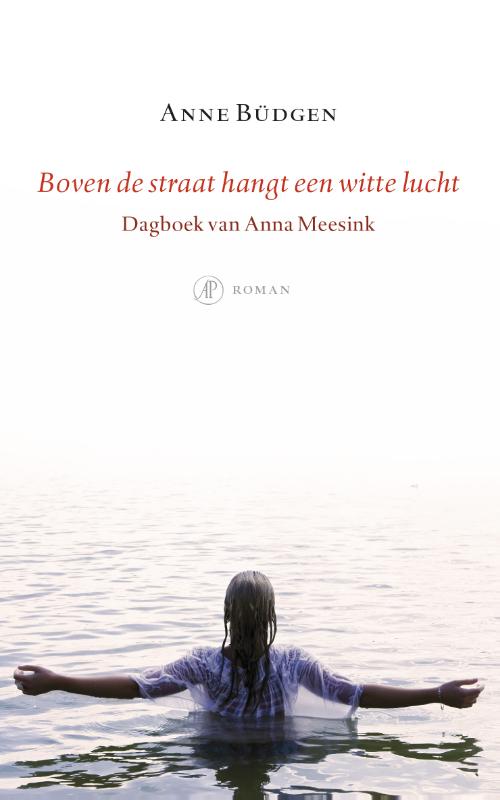 Omslag van Boven de straat hangt een witte lucht