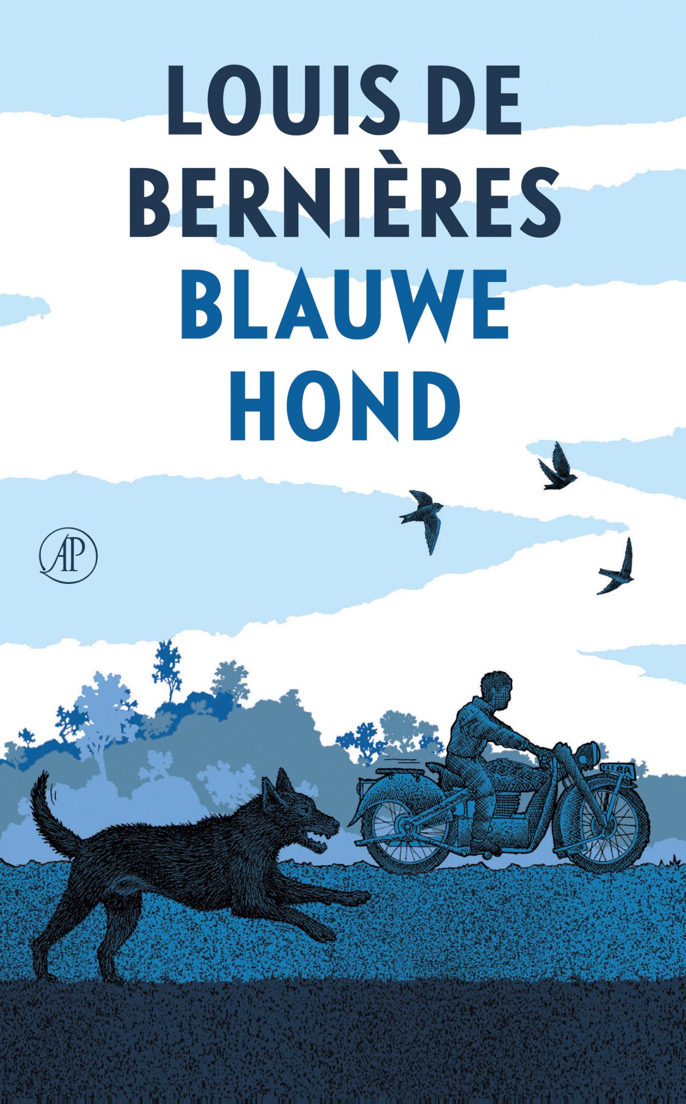 Omslag van Blauwe hond