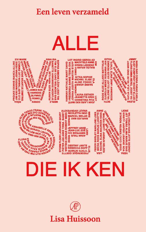 Omslag van Alle mensen die ik ken