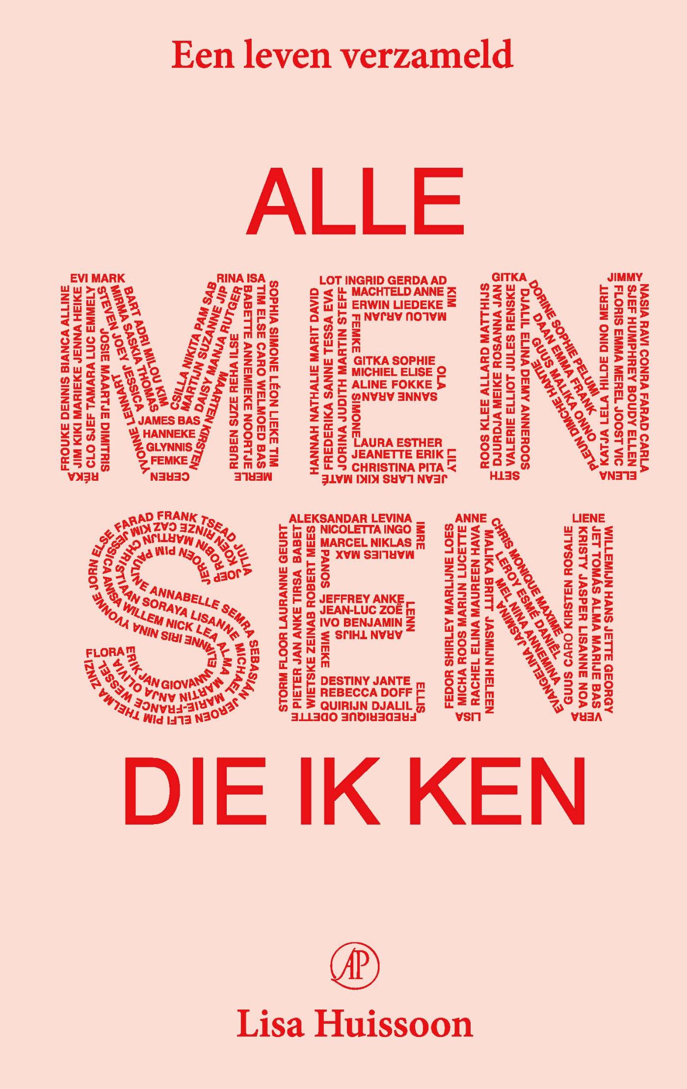Omslag van Alle mensen die ik ken