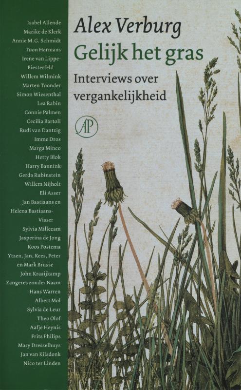 Omslag van Gelijk het gras