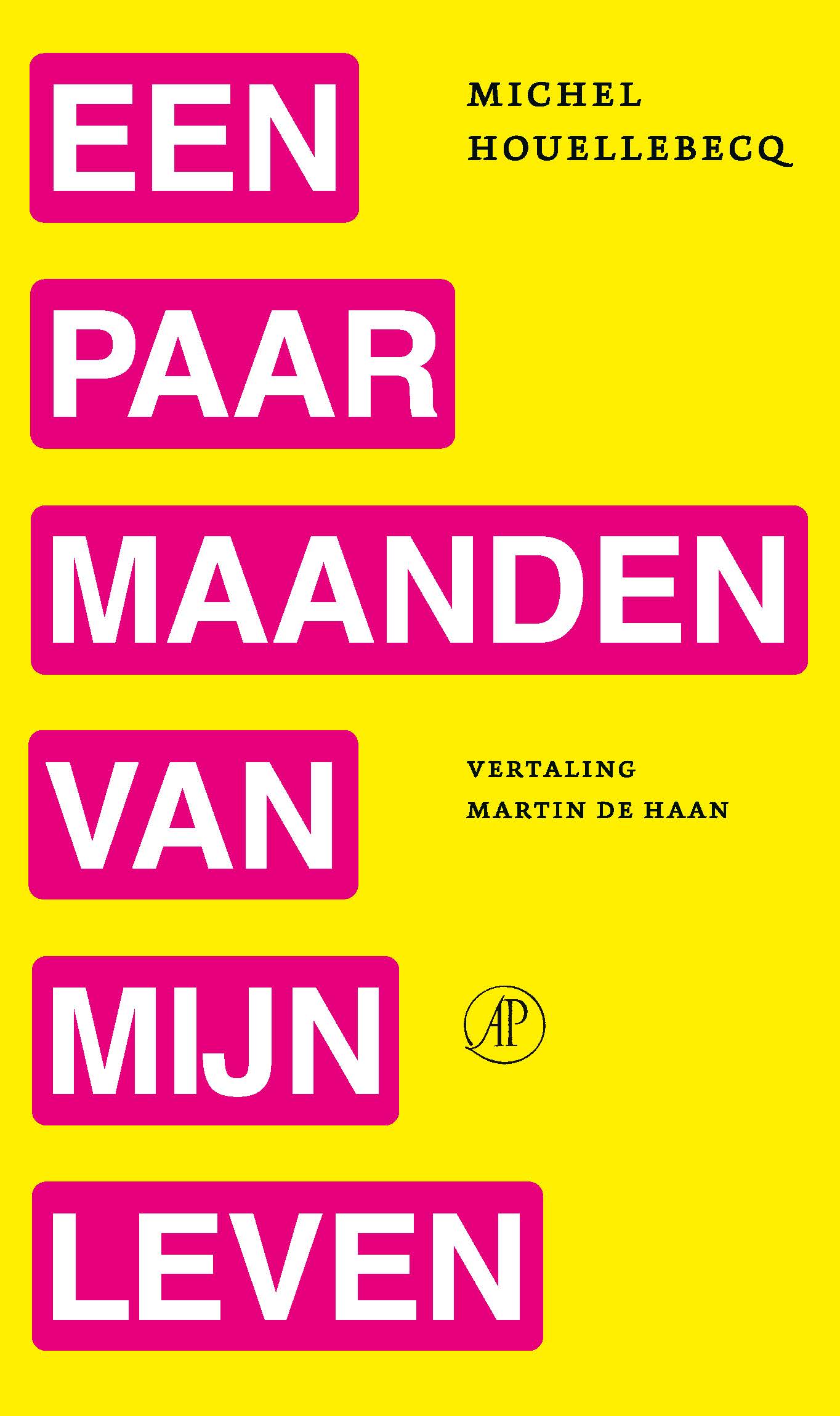 Omslag van Een paar maanden van mijn leven