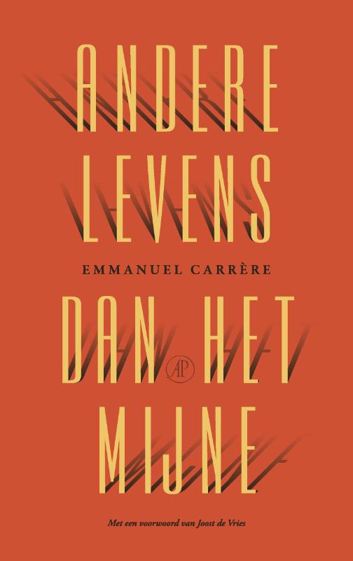 Omslag van Andere levens dan het mijne