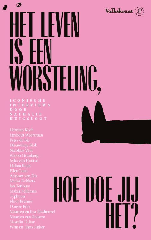 Omslag van Het leven is een worsteling