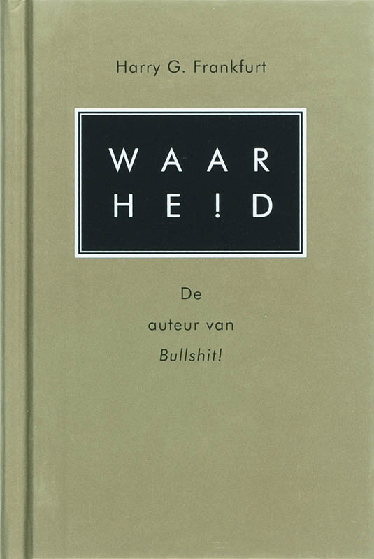 Omslag van Waarheid