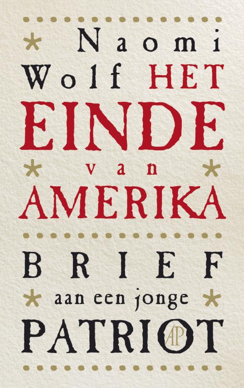 Omslag van Het einde van Amerika