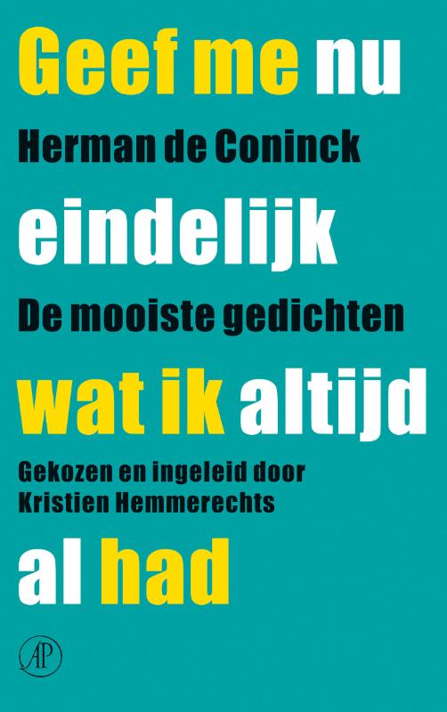 Omslag van Geef me nu eindelijk wat ik altijd al had