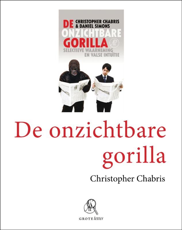 Omslag van De onzichtbare gorilla