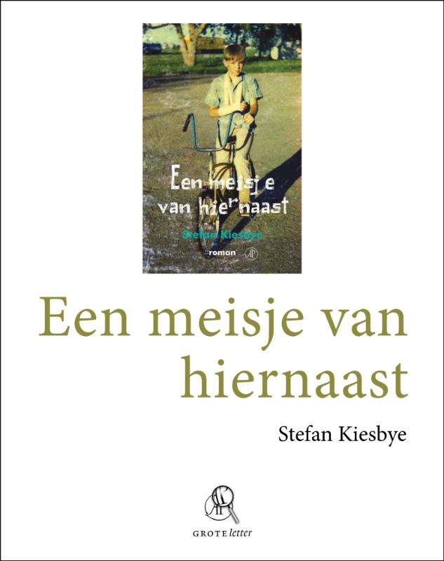 Omslag van Een meisje van hiernaast (grote letter)