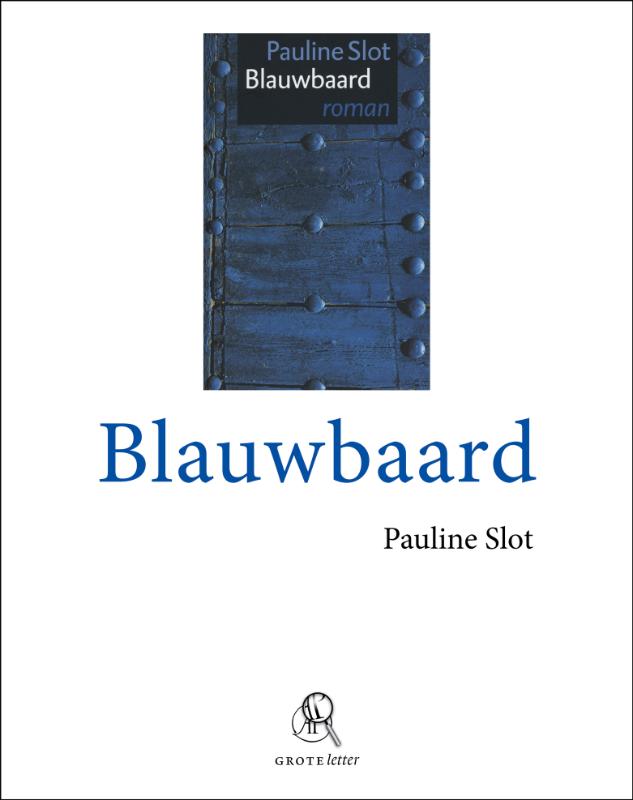 Omslag van Blauwbaard - grote letter