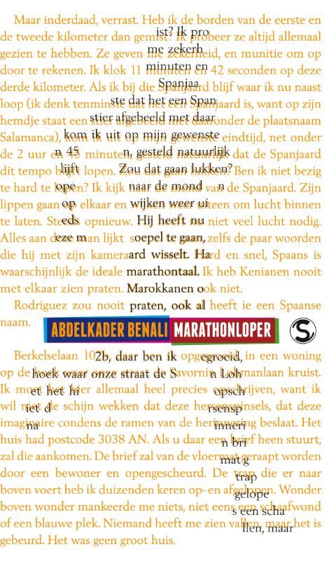 Omslag van Marathonloper