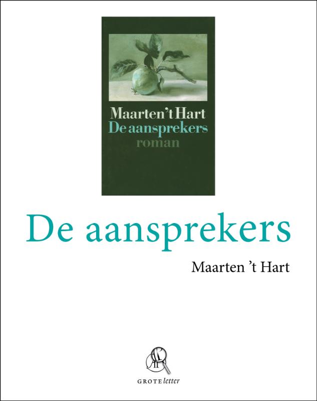 Omslag van De aansprekers (grote letter)