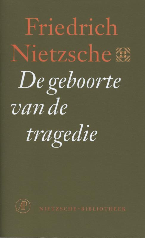 Omslag van De geboorte van de tragedie