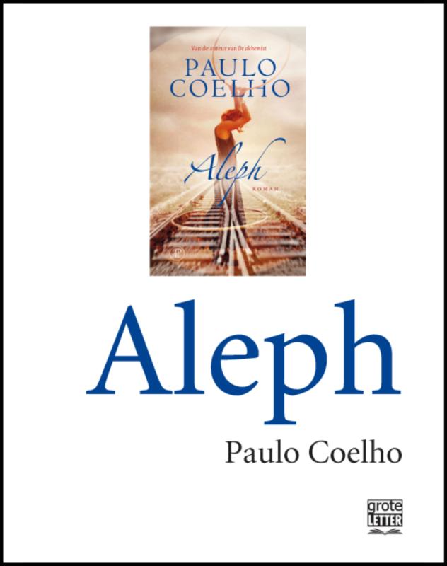 Omslag van Aleph - grote letter