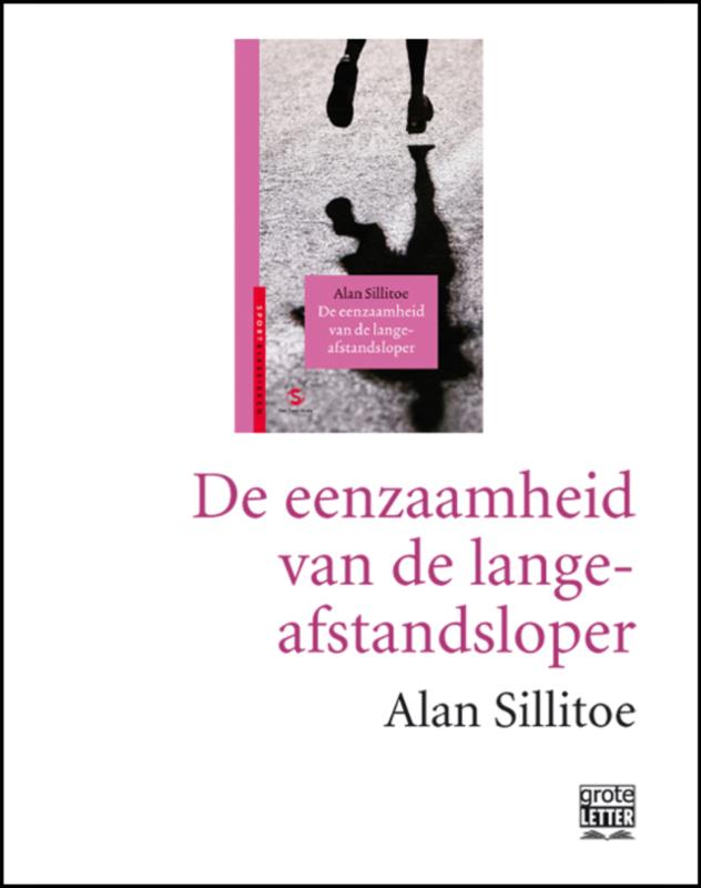 Omslag van De eenzaamheid van de langeafstandsloper - grote letter