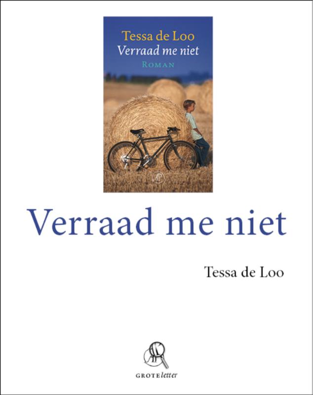 Omslag van Verraad me niet - grote letter