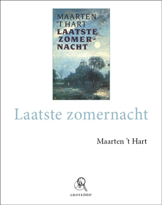 Omslag van Laatste zomernacht - grote letter